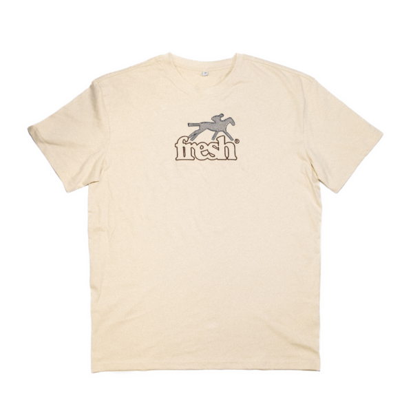 Fresh Canter Sand Premium Heavyweight Oversized T-Shirt