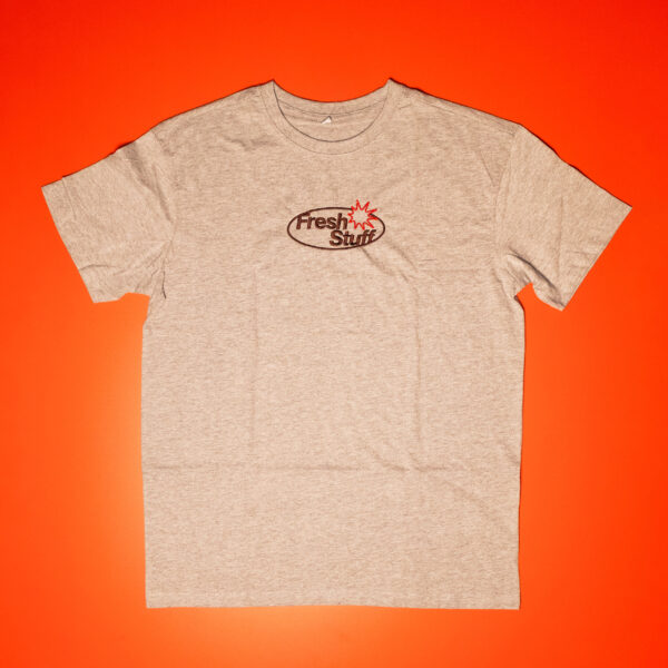 FreshStuff Splat Embroidered Unisex T-Shirt (Grey)