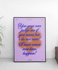 Never Been Happier - Cassie Quote (Euphoria) Poster 1 Never Been Happier Cassie Quote Euphoria Poster 2