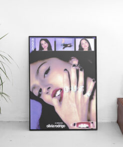 Olivia Rodrigo Guts Grungy Poster 1