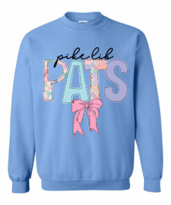 Pike Lib Pats Bow Sweatshirt Youth and Adult Sizes 1