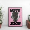 Tyler The Creator – Vote Igor Poster Pink