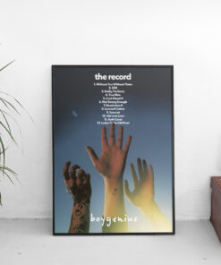 boygenius the record Tracklist Poster 1