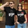 Groom Bride – Black Couple T-Shirts
