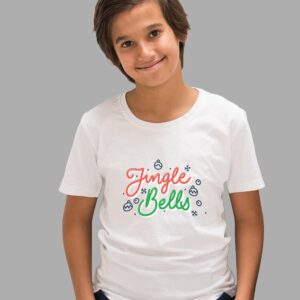 Jingle Bells For Santa Cotton T-shirt