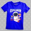 Lets Go Kids Space Cotton  T-shirt