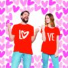 Lo Ve – Couple T Shirts For Valentine Pre-wedding Gifts