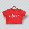Love Arrow – Cotton Croptop For Girls