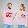 Love My Wife Husband Couple – T-shirt