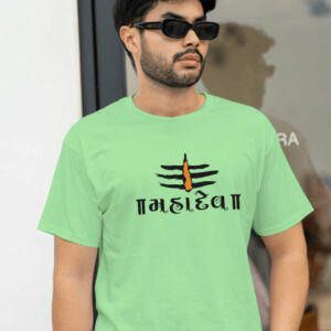 Mahadev Tilak – Shiva Theme Religious T-Shirt