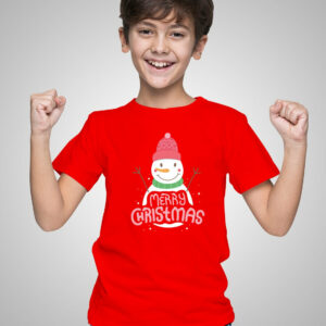 Merry Christmas With Santa Cotton T-shirt
