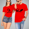 Mr Lazy Miss Crazy – Couple T-Shirts Design