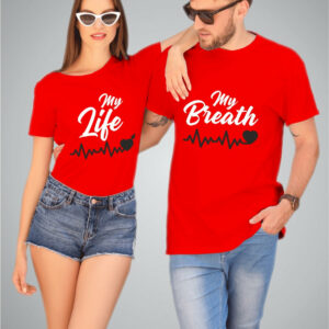My Breathe – My Life  Couple T-Shirts