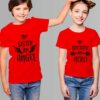 My Brother My Hero-My Sister My Angel Rakhi T-shirt