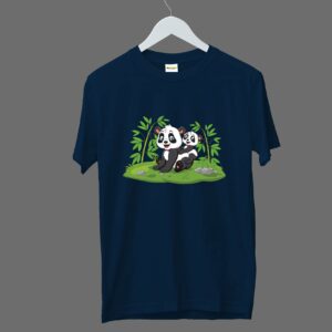 Panda Youth Cotton T-shirt
