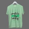 Positive Vibes  Youth Cotton T-shirt