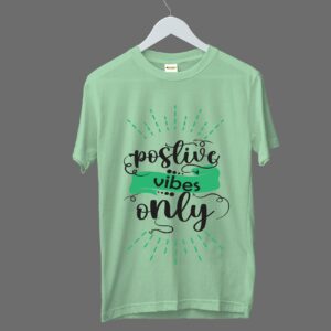 Positive Vibes  Youth Cotton T-shirt