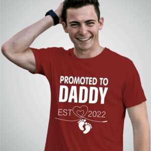 Promoted To Daddy T-shirt