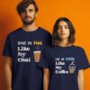 She is hot, he is cool latest couple T-shirt