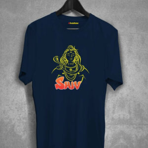 Shiv artistic theme T-shirt