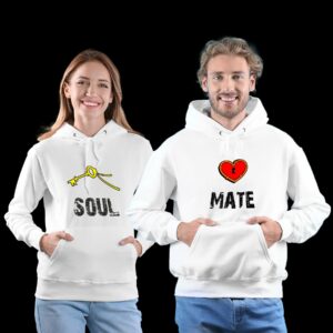Soul Mate Key couple Hoodie