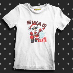 Swag Santa Kids Cotton T-shirt
