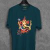 Water Color Shree With ganpati T-shirt