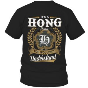 It’s HONG Thing You Wouldn’t Understand D91