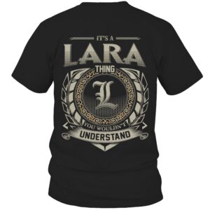 It’s LARA Thing You Wouldn’t Understand D8