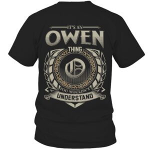 It’s OWEN Thing You Wouldn’t Understand D8