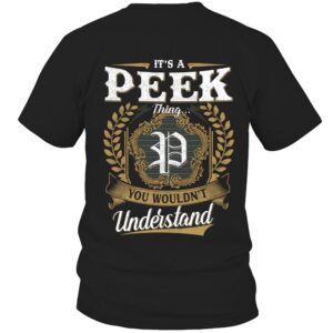 It’s PEEK Thing You Wouldn’t Understand D91