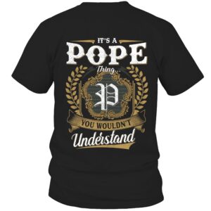 It’s POPE Thing You Wouldn’t Understand D91