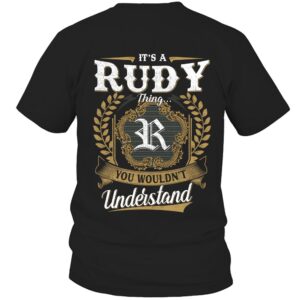It’s RUDY Thing You Wouldn’t Understand D91