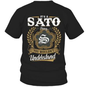 It’s SATO Thing You Wouldn’t Understand D91
