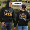 Personalized Name Shirts I’m Not Perfect But I Am A Lewis So Close Enough
