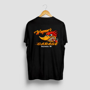 Personalized Woodpecker Hot Rod Garage Shirt
