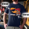 Personalized Woodpecker Hot Rod Speed Shop T Shirts