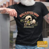 Skull And Bones Pinstripe Custom T Shirts
