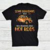 Some Grandmas Knit Real Grandmas Drive Hot Rods Shirt