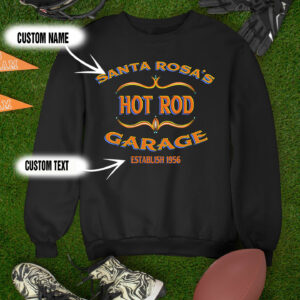 Custom Hot Rod Garage Pinstriping T Shirt