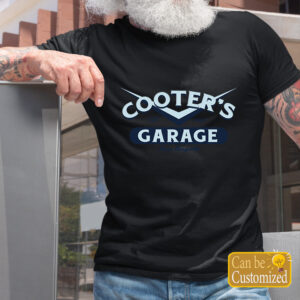 Custom V8 Vinyl Pinstriping Garage T Shirts