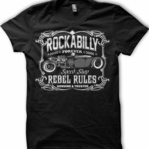 Customizable Rockabilly Forever Speed Shop Shirts