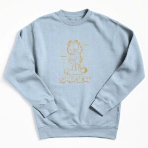 Garfield Cat Schematic Lasagna Poster Sweatshirt