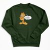 Garfield I Hate Mondays Thought Bubble Sweatshirt