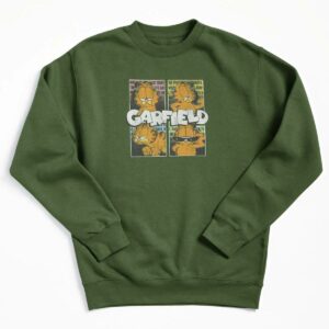 Garfield Many Moods Street Grid Sweatshirt