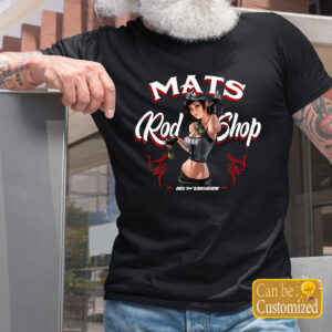 Grenade Girl Pinstriping Hot Rod Garage T Shirts