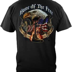 Home Of The Free Because Of The Brave Shirt