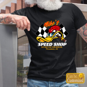 Hot Rod Duck Not Built For Your Approval T Shirt