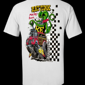 Hot Rod Rat Fink Racing Team T Shirt