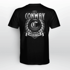 It’s A Conway Thing You Wouldn’t Understand